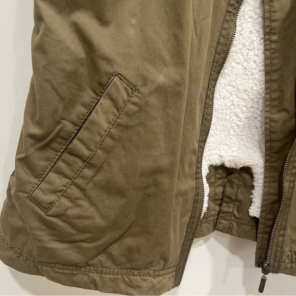 Max Jeans Utility Vest Size Small  Brown Face 98% Cotton - Picture 4 of 15